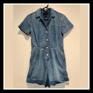 J.Crew denim romper